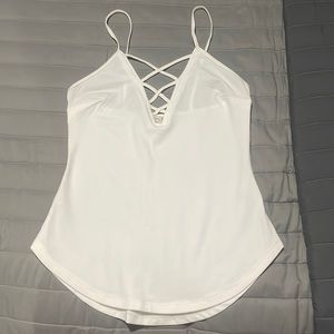 Express white top